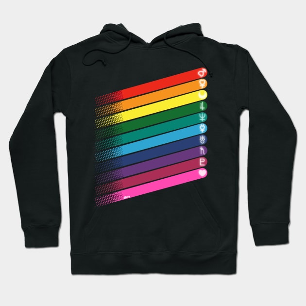 Sailor Pride Stripe Hoodie by meownarchy